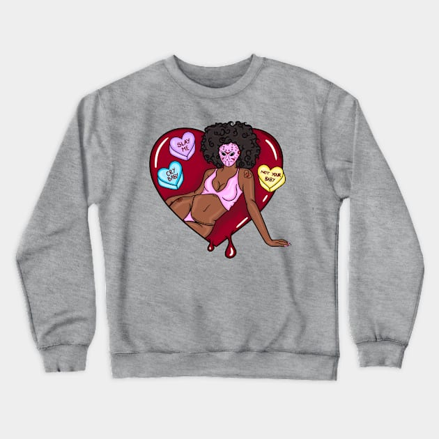 Sweet & Sassy Crewneck Sweatshirt by BreezyArtCollections 